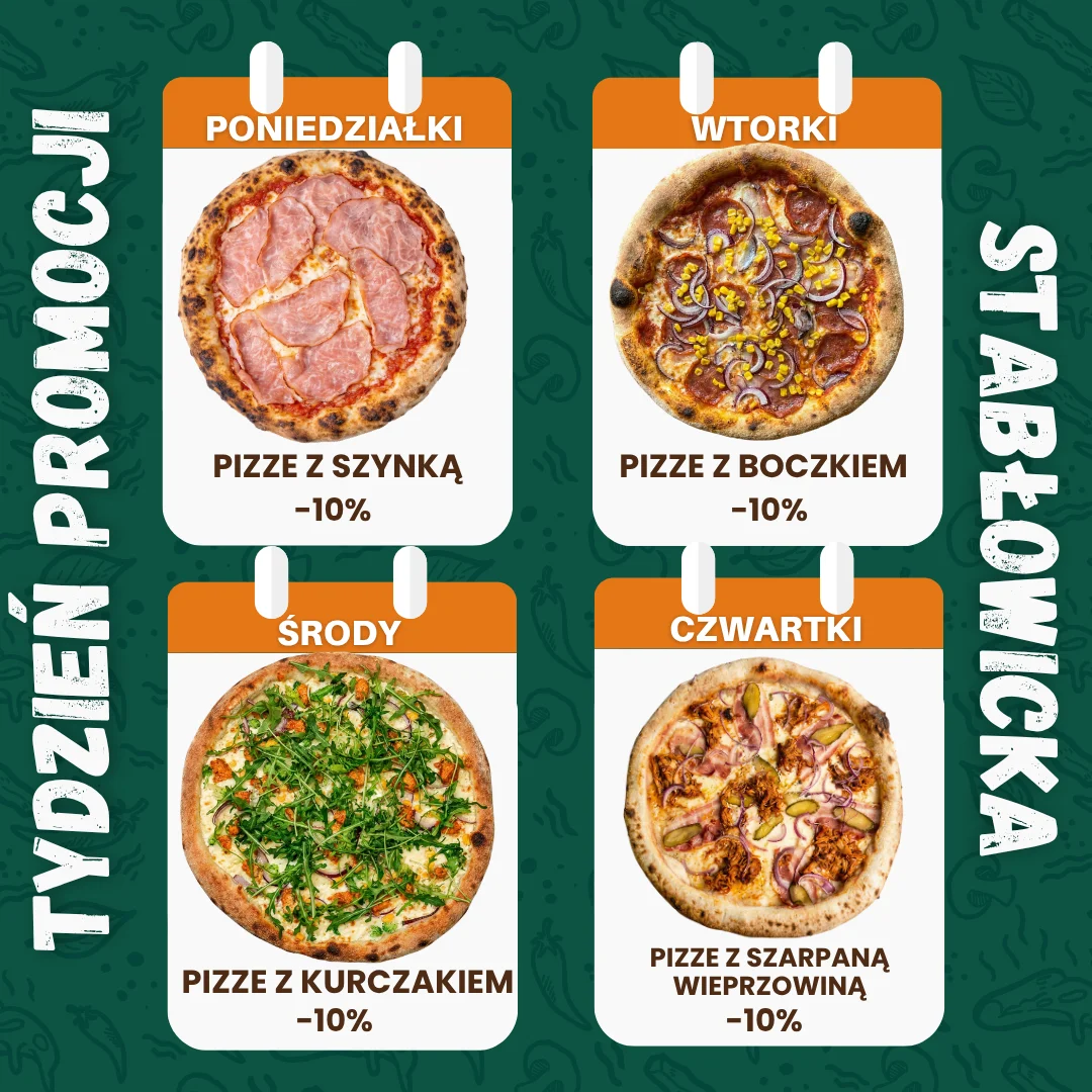 Jesienna promocja Pizza Drive Wrocław Stabłowice