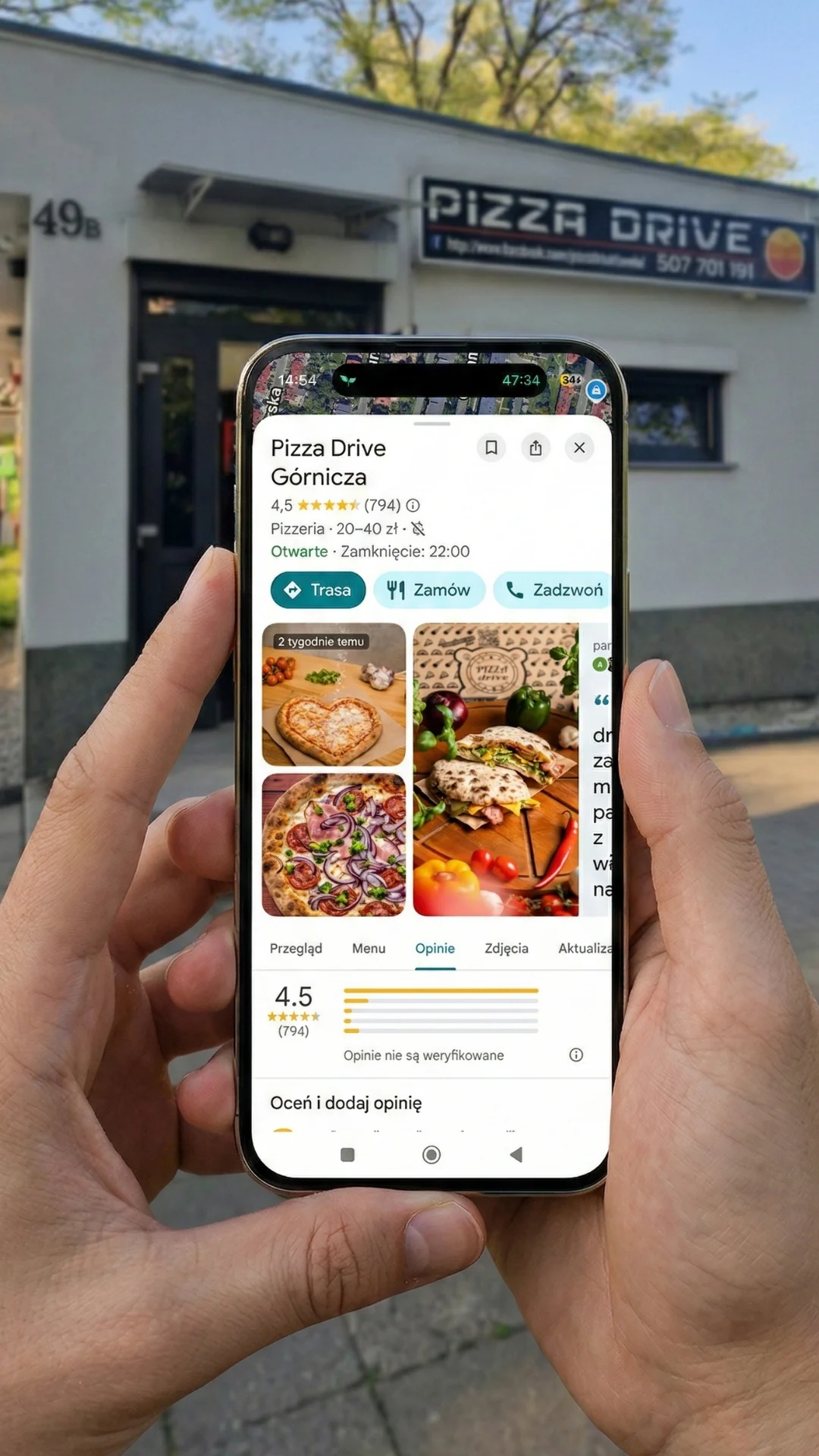 Pizza Drive Górnicza - opinie i oferta