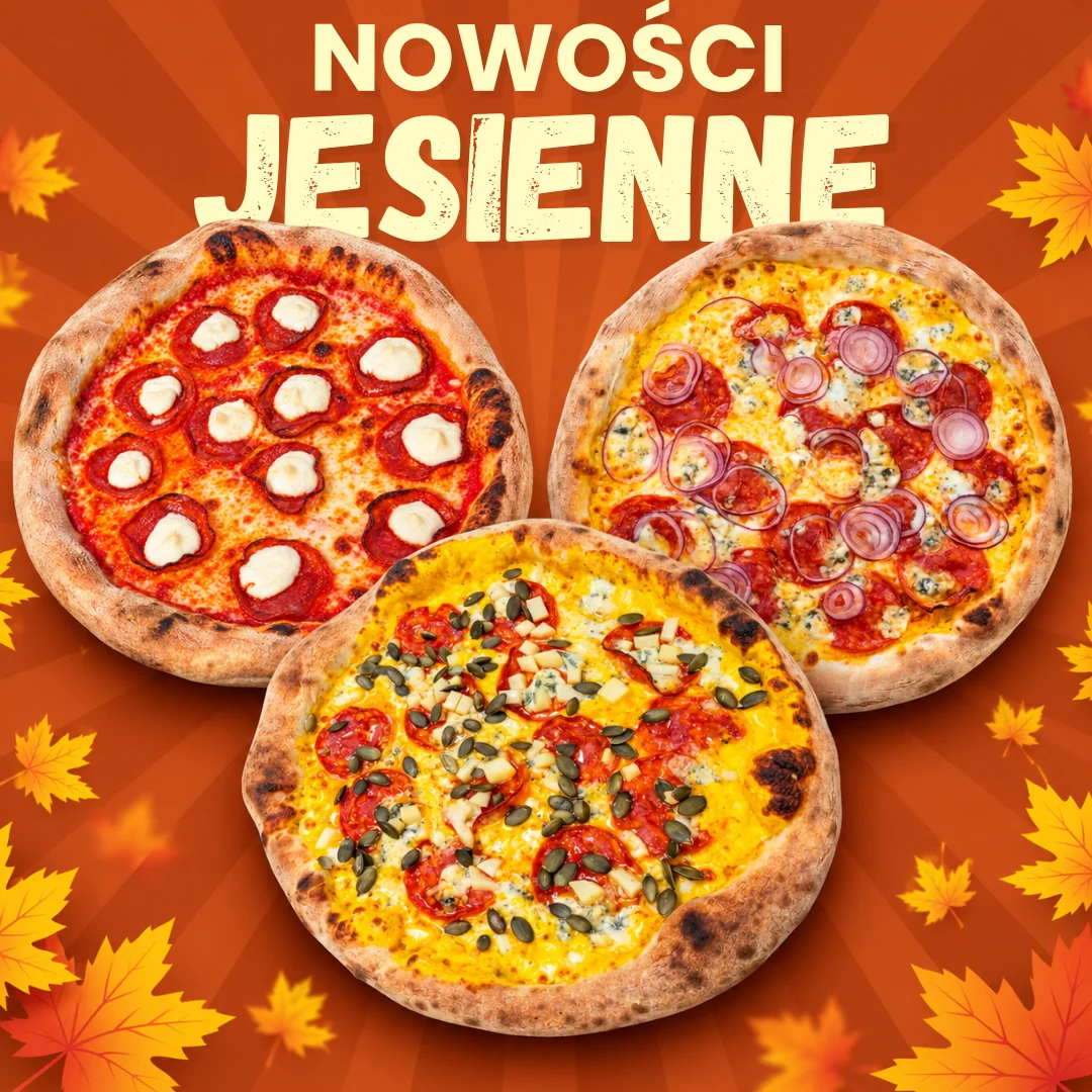 Pizza dyniowa Wrocław – 3 jesienne nowości | Pizza Drive
